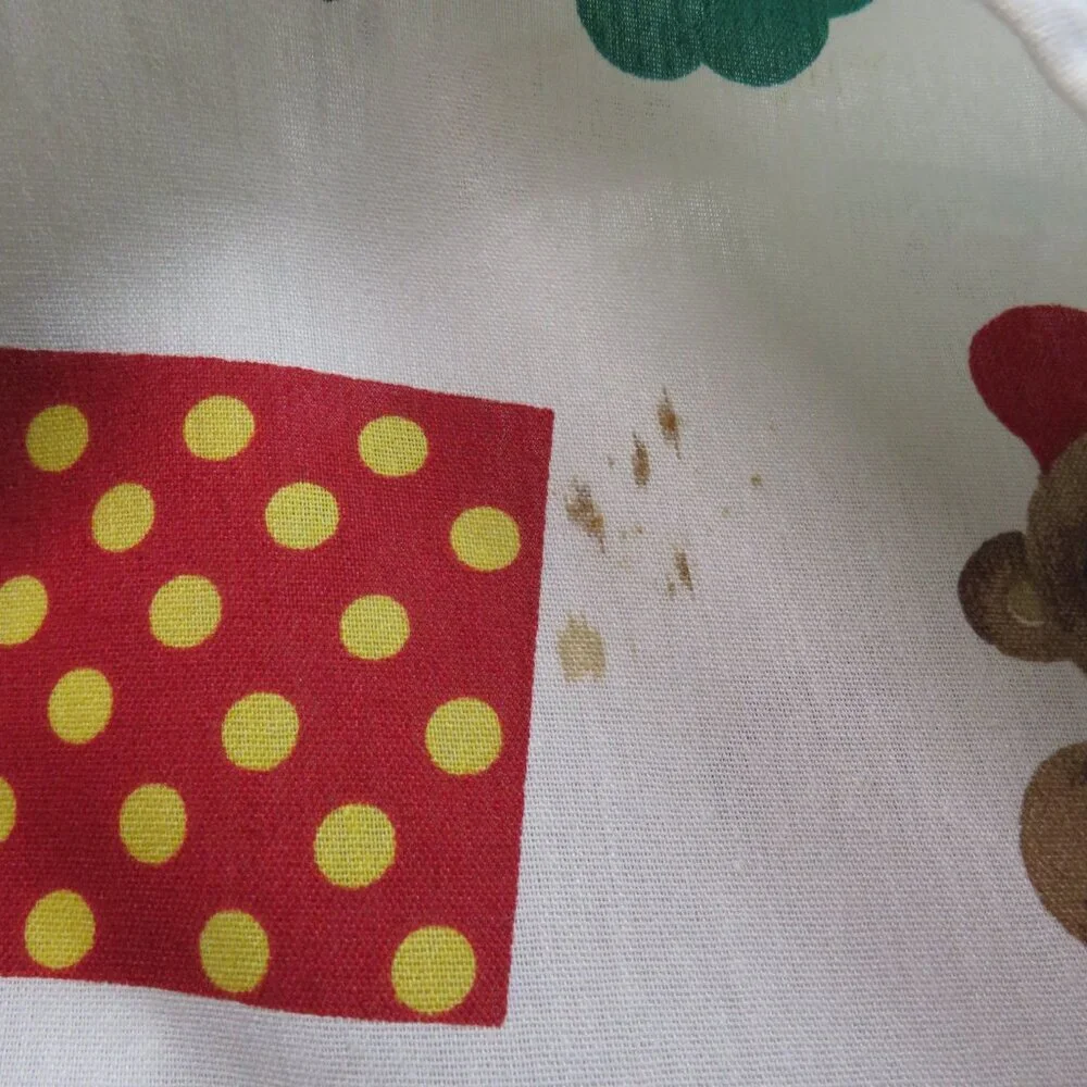 Children's Bear Curtains JCPenny Vintage (2) Panels 64
